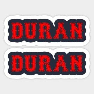 Jarren Duran Duran Sticker